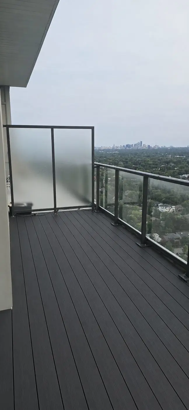 Balcony Composite Decking — proposed design