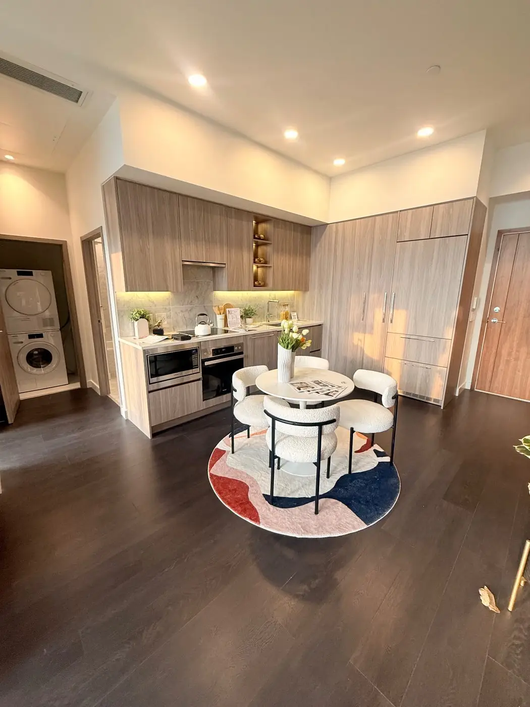 Large-Format Tile Flooring — existing condition